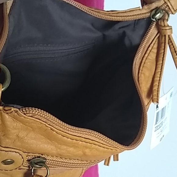 Bag, Crossbody, Tan - Picture 5 of 5